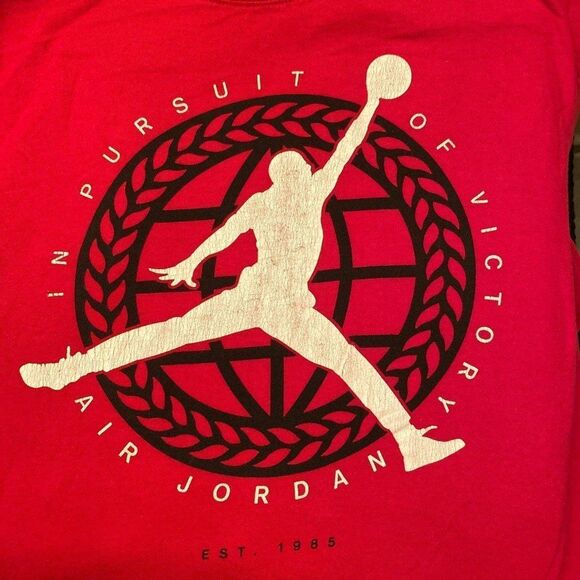 Air Jordan "In Pursuit of Victory" VINTAGE Men's Short-Sleeve T-Shirt XL (46-48) - Picture 3 of 12